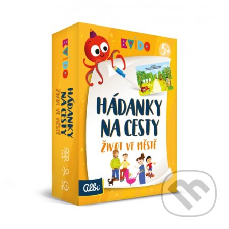 Společenská hra: Kvído Hádanky na cesty Město (Albi). Albi, 2018 Společenská hra: Kvído Hádanky na cesty Město (Albi). Albi, 2018