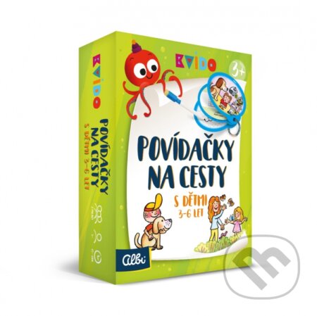 Společenská hra: Kvído Povídačky na cesty děti (Albi). Albi, 2018 Společenská hra: Kvído Povídačky na cesty děti (Albi). Albi, 2018