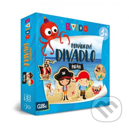 Společenská hra: Kvído Pohádkové divadlo Piráti (Albi). Albi, 2018 Společenská hra: Kvído Pohádkové divadlo Piráti (Albi). Albi, 2018