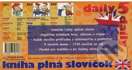 Kniha: Chytré karty: Angličtina - Kniha plná slovíčok (Chytrá Lola). Chytrá Lola, 2012 Kniha: Chytré karty: Angličtina - Kniha plná slovíčok (Chytrá Lola). Chytrá Lola, 2012