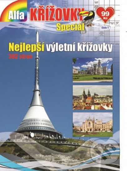 Kniha: Křížovky speciál 1/2018 - Nejlepší výletní křížovky (Alfasoft). Alfasoft, 2018 Kniha: Křížovky speciál 1/2018 - Nejlepší výletní křížovky (Alfasoft). Alfasoft, 2018