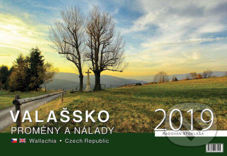 Kalendář 2019 - Beskydy/Valašsko - nástěnný - Radovan Stoklasa, Justine, 2018