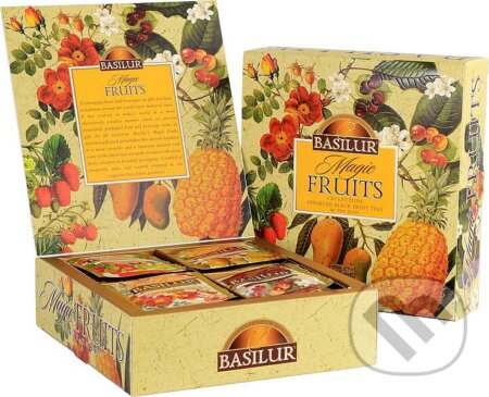 Kávy a čaje: Variácie Magic Fruits (Bio - Racio). Bio - Racio, 2018 Kávy a čaje: Variácie Magic Fruits (Bio - Racio). Bio - Racio, 2018