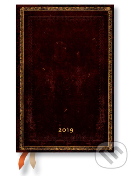 Paperblanks - diár Black Moroccan 2019, Paperblanks, 2018