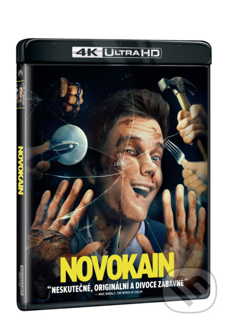 Film: Novokain Ultra HD Blu-ray (Dan Berk, David Bowers a Robert Olsen) (UltraHDBlu-ray). Magicbox, 2025 Film: Novokain Ultra HD Blu-ray (Dan Berk, David Bowers a Robert Olsen) (UltraHDBlu-ray). Magicbox, 2025