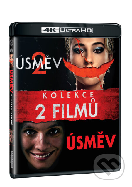 Film: Úsměv 1.-2. kolekce 2BD (Magicbox) (UltraHDBlu-ray). Magicbox, 2025 Film: Úsměv 1.-2. kolekce 2BD (Magicbox) (UltraHDBlu-ray). Magicbox, 2025