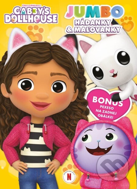 Kniha: Gabikin kúzelný domček - JUMBO hádanky a maľovanky (Autorský kolektiv). Alicanto, 2025 Kniha: Gabikin kúzelný domček - JUMBO hádanky a maľovanky (Autorský kolektiv). Alicanto, 2025