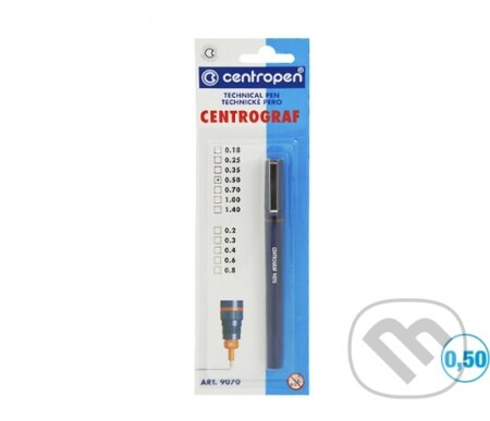 CENTROPEN technické trubičkové pero 0.5mm (Centropen). Centropen CENTROPEN technické trubičkové pero 0.5mm (Centropen). Centropen