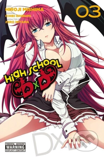 Kniha: High School DXD, Vol. 3 (Hiroji Mishima). Yen Press, 2014 Kniha: High School DXD, Vol. 3 (Hiroji Mishima). Yen Press, 2014