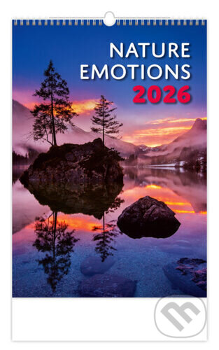 Nature Emotions 2026 - nástěnný kalendář (Helma). Helma, 2025 Nature Emotions 2026 - nástěnný kalendář (Helma). Helma, 2025