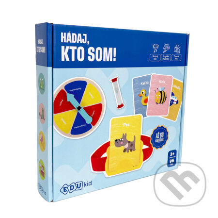 Společenská hra: Hádaj, kto som! SK (Edukid). Edukid, 2025 Společenská hra: Hádaj, kto som! SK (Edukid). Edukid, 2025