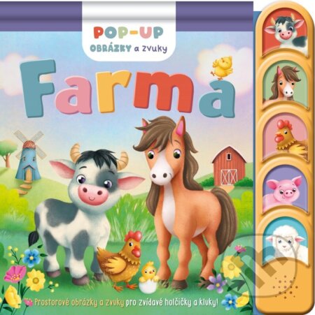 Kniha: Farma (POP-UP obrázky a zvuky) (James Phoenix). Rebo, 2025 Kniha: Farma (POP-UP obrázky a zvuky) (James Phoenix). Rebo, 2025