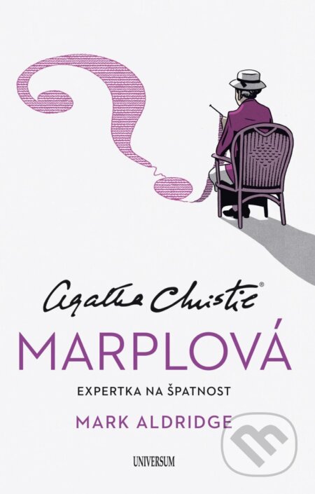 Kniha: Marplová – Expertka na špatnost (Mark Aldridge). Universum, 2026 Kniha: Marplová – Expertka na špatnost (Mark Aldridge). Universum, 2026