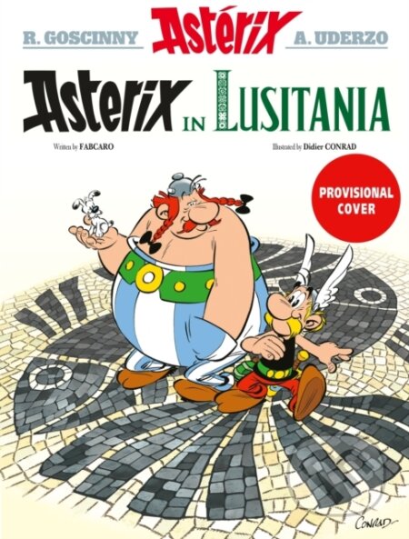 Kniha: Asterix in Lusitania (Fabcaro). Sphere, 2025 Kniha: Asterix in Lusitania (Fabcaro). Sphere, 2025