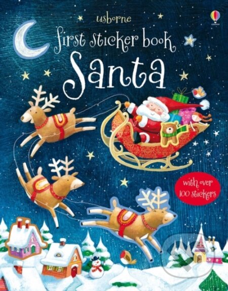 Kniha: First Sticker Book Santa (Sam Taplin). Usborne, 2011 Kniha: First Sticker Book Santa (Sam Taplin). Usborne, 2011