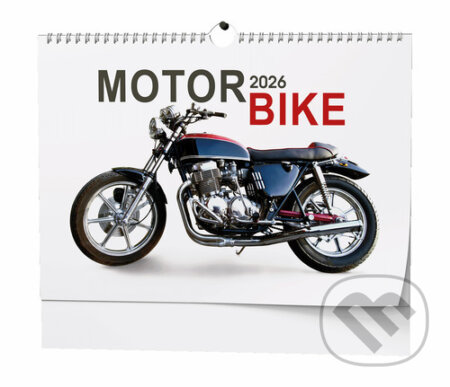 Motorbike 2026 - nástěnný kalendář (Baloušek). Baloušek, 2025 Motorbike 2026 - nástěnný kalendář (Baloušek). Baloušek, 2025