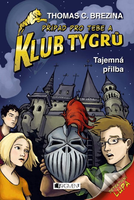 Kniha: Tajemná přilba (Thomas C. Brezina). Nakladatelství Fragment, 2018 Kniha: Tajemná přilba (Thomas C. Brezina). Nakladatelství Fragment, 2018