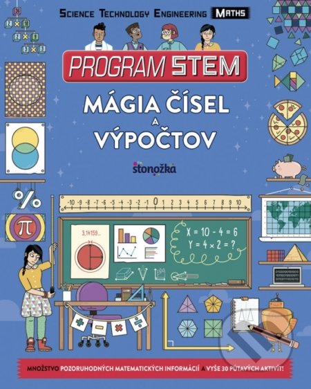 Kniha: Program STEM: Mágia čísel a výpočtov (Colin Stuart). Stonožka, 2018 Kniha: Program STEM: Mágia čísel a výpočtov (Colin Stuart). Stonožka, 2018