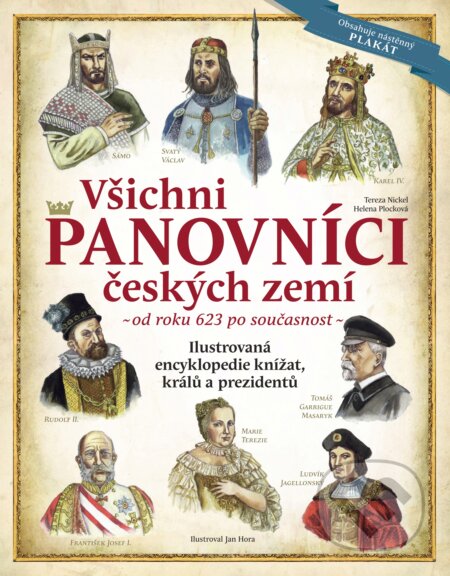 Kniha: Všichni panovníci českých zemí (Tereza Nickel). Extra Publishing, 2018 Kniha: Všichni panovníci českých zemí (Tereza Nickel). Extra Publishing, 2018