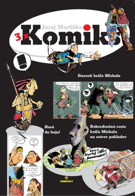 Kniha: 3x Komiks (Juraj Martiška). Perfekt, 2018 Kniha: 3x Komiks (Juraj Martiška). Perfekt, 2018