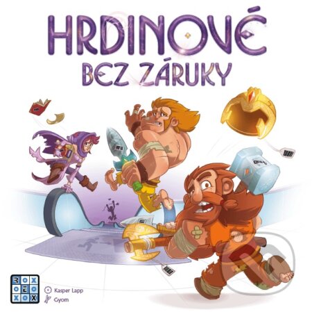 Spoločenská hra: Hrdinové bez záruky (REXhry). REXhry, 2018 Spoločenská hra: Hrdinové bez záruky (REXhry). REXhry, 2018