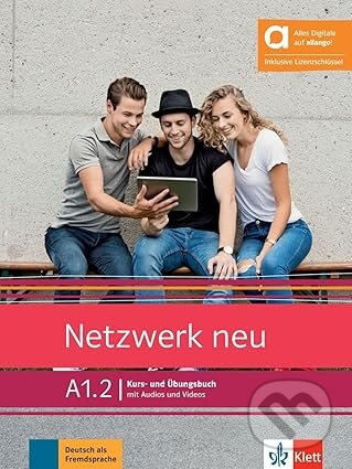 Kniha: Netzwerk neu A1.2 - Hybride Ausgabe allango (Stefanie Dengler). Klett, 2024 Kniha: Netzwerk neu A1.2 - Hybride Ausgabe allango (Stefanie Dengler). Klett, 2024
