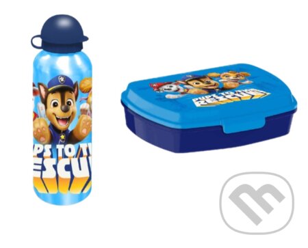 Desiatový set - fľaša a box na desiatu Paw patrol: Postavy (). , 2025 Desiatový set - fľaša a box na desiatu Paw patrol: Postavy (). , 2025