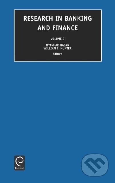 Kniha: Research in Banking and Finance (I. Hasan). , 2003 Kniha: Research in Banking and Finance (I. Hasan). , 2003