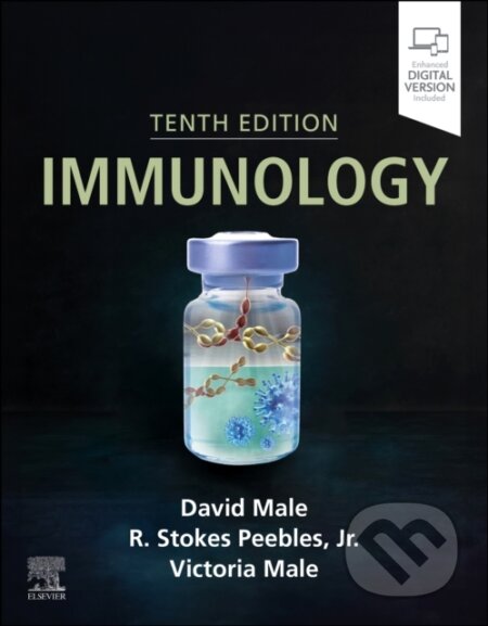 Kniha: Immunology (David Male, Victoria Male a R. Stokes Peebles). Churchill Livingstone, 2025 Kniha: Immunology (David Male, Victoria Male a R. Stokes Peebles). Churchill Livingstone, 2025