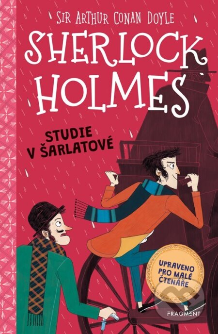Kniha: Sherlock Holmes: Studie v šarlatové (Stephanie Baudet). Nakladatelství Fragment, 2025 Kniha: Sherlock Holmes: Studie v šarlatové (Stephanie Baudet). Nakladatelství Fragment, 2025