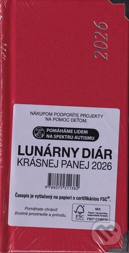 Lunárny diár Krásnej panej 2026 (Krásná paní). Krásná paní, 2025 Lunárny diár Krásnej panej 2026 (Krásná paní). Krásná paní, 2025