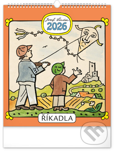 NOTIQUE Nástěnný kalendář Josef Lada – Říkadla 2026 (Notique). Notique, 2025 NOTIQUE Nástěnný kalendář Josef Lada – Říkadla 2026 (Notique). Notique, 2025