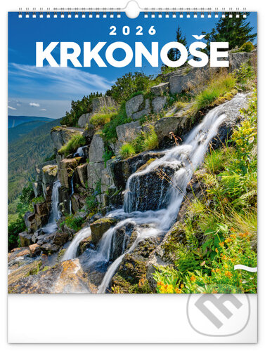NOTIQUE Nástěnný kalendář Krkonoše 2026 (Notique). Notique, 2025 NOTIQUE Nástěnný kalendář Krkonoše 2026 (Notique). Notique, 2025
