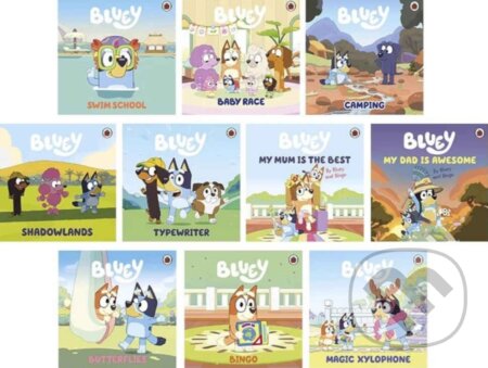Kniha: Bluey 10 Picture Books Set (Ladybird Books). Ladybird Books, 2025 Kniha: Bluey 10 Picture Books Set (Ladybird Books). Ladybird Books, 2025