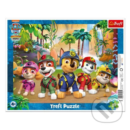 Puzzle: Puzzle rámkové 25 Paw Patrol (Trefl). Trefl, 2025 Puzzle: Puzzle rámkové 25 Paw Patrol (Trefl). Trefl, 2025