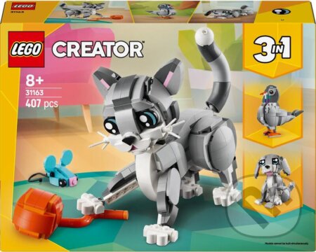 Společenská hra: LEGO® Creator 3 v 1 31163 Hravá mačka (LEGO). LEGO, 2025 Společenská hra: LEGO® Creator 3 v 1 31163 Hravá mačka (LEGO). LEGO, 2025