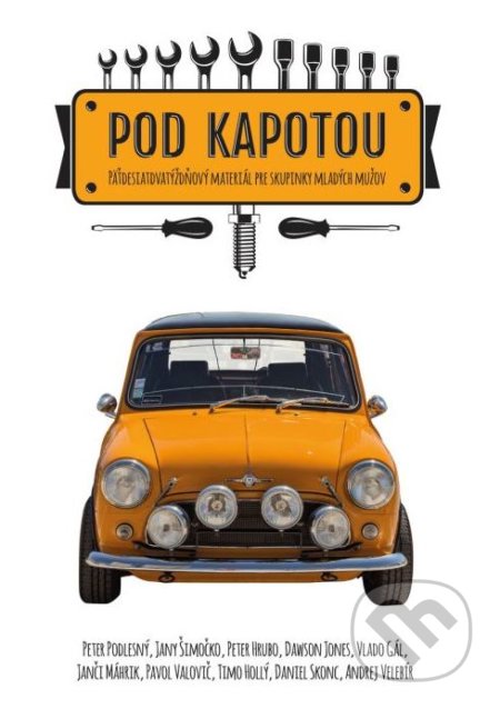 Kniha: Pod kapotou (Jany Šimočko, Peter Hrubo, Petr Podlesný a kolektiv). Porta Libri, 2018 Kniha: Pod kapotou (Jany Šimočko, Peter Hrubo, Petr Podlesný a kolektiv). Porta Libri, 2018
