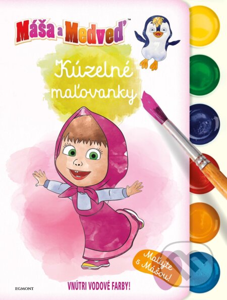 Kniha: Máša a medveď: Kúzelné maľovanky (Egmont SK). Egmont SK, 2018 Kniha: Máša a medveď: Kúzelné maľovanky (Egmont SK). Egmont SK, 2018