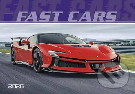 Nástěnný kalendář Fast cars 2026 (Spektrum grafik). Spektrum grafik, 2025 Nástěnný kalendář Fast cars 2026 (Spektrum grafik). Spektrum grafik, 2025