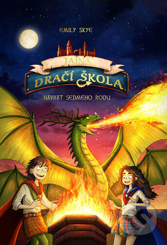 Kniha: Tajná dračí škola Návrat sedmého rodu (Emily Skye). Bookmedia, 2025 Kniha: Tajná dračí škola Návrat sedmého rodu (Emily Skye). Bookmedia, 2025