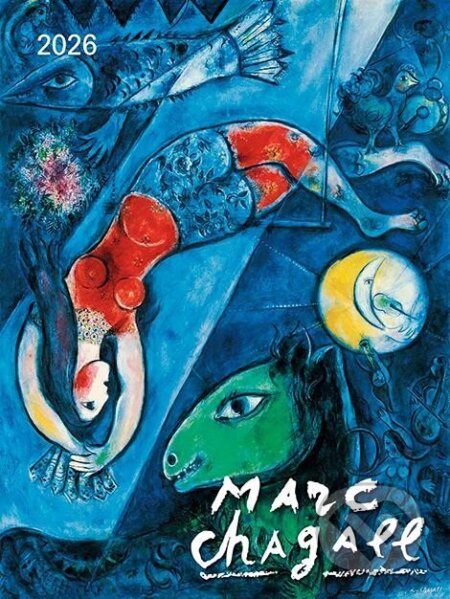 Nástenný kalendár Marc Chagall 2026 (Spektrum grafik). Spektrum grafik, 2025 Nástenný kalendár Marc Chagall 2026 (Spektrum grafik). Spektrum grafik, 2025