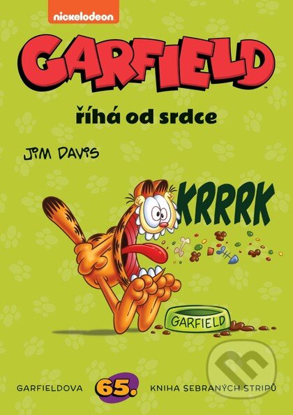 Kniha: Garfield 65: Garfield říhá od srdce (Jim Davis). Crew, 2025 Kniha: Garfield 65: Garfield říhá od srdce (Jim Davis). Crew, 2025