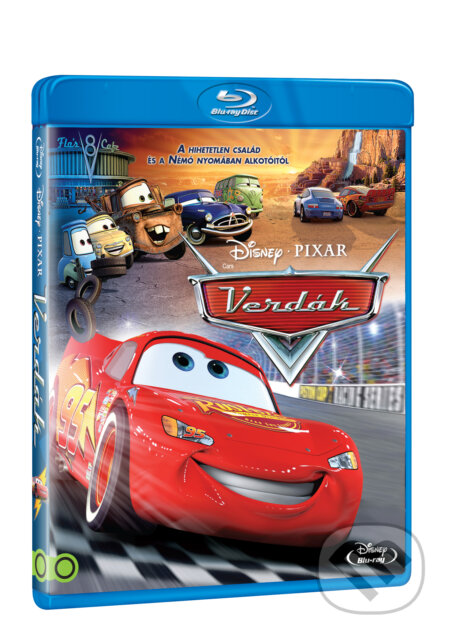 Film: Verdák (HU) (John Lasseter a Joe Ranft) (Blu-ray). Magicbox, 2025 Film: Verdák (HU) (John Lasseter a Joe Ranft) (Blu-ray). Magicbox, 2025