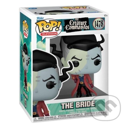 Funko POP TV: DC Creature Commandos - The Bride #1478 (Funko). Funko, 2025 Funko POP TV: DC Creature Commandos - The Bride #1478 (Funko). Funko, 2025