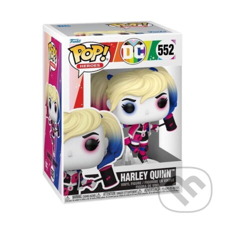 Funko POP Heroes: Harley Quinn (Pride) #552 (Funko). Funko, 2025 Funko POP Heroes: Harley Quinn (Pride) #552 (Funko). Funko, 2025