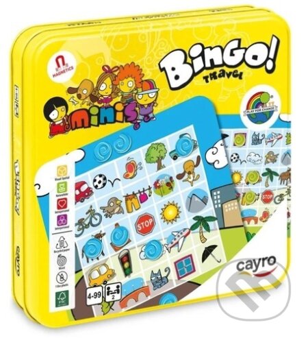 Spoločenská hra: Bingo Travel (Cayro). Cayro, 2025 Spoločenská hra: Bingo Travel (Cayro). Cayro, 2025