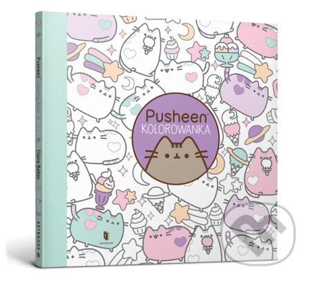 Kniha: Kolorowanka Pusheen (Claire Belton). Artbooks UA, 2025 Kniha: Kolorowanka Pusheen (Claire Belton). Artbooks UA, 2025