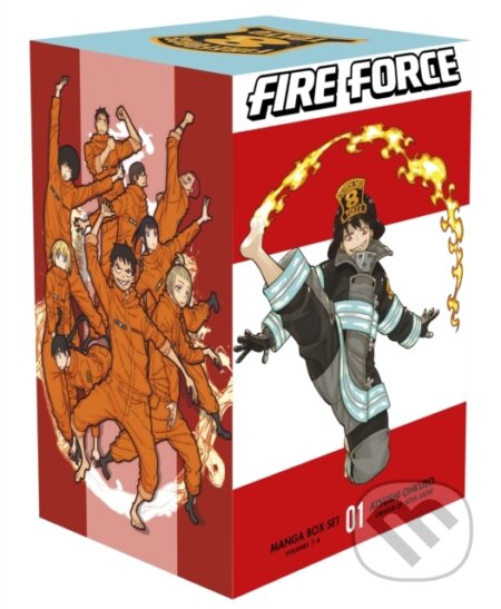 Kniha: Fire Force Manga Box Set 1 (Vol. 1-6) (Atsushi Ohkubo). Kodansha Europe, 2024 Kniha: Fire Force Manga Box Set 1 (Vol. 1-6) (Atsushi Ohkubo). Kodansha Europe, 2024