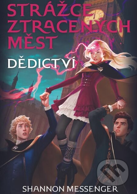 Kniha: Strážce ztracených měst 8: Dědictví (Shannon Messenger). Ocelot, 2025 Kniha: Strážce ztracených měst 8: Dědictví (Shannon Messenger). Ocelot, 2025