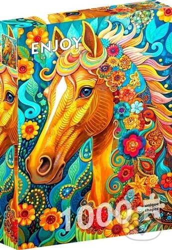 Puzzle: Kvetoucí hříva (Enjoy). Enjoy, 2025 Puzzle: Kvetoucí hříva (Enjoy). Enjoy, 2025